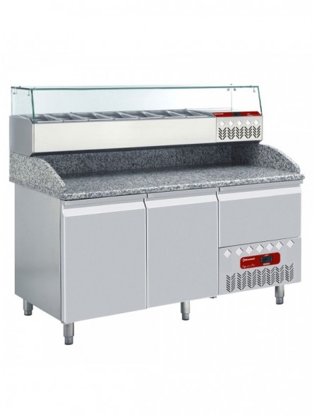 Geheel Koelkast tafel & gekoelde structuur :