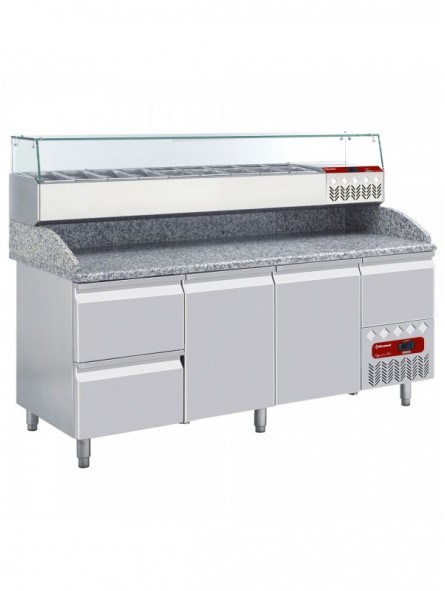 Geheel Koelkast tafel & gekoelde structuur :