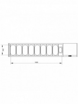 Geheel Koelkast tafel & gekoelde structuur :