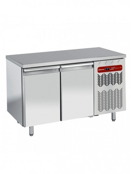 Diepvriestafel, geventileerd 2 deuren EN 600x400