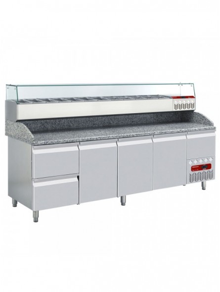 Geheel Koelkast tafel & gekoelde structuur :