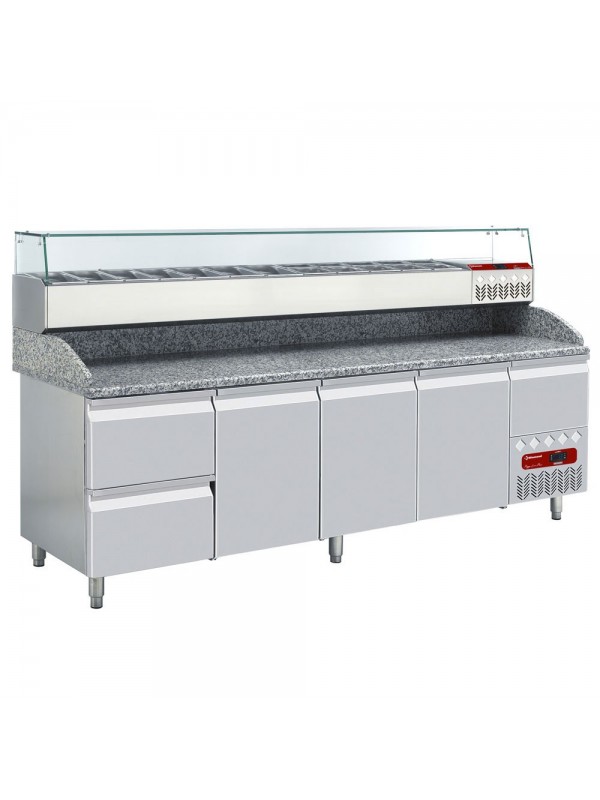 Geheel Koelkast tafel & gekoelde structuur :
