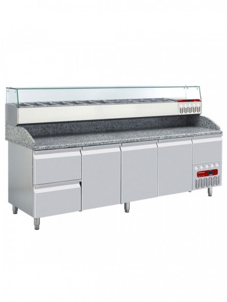 Geheel Koelkast tafel & gekoelde structuur :