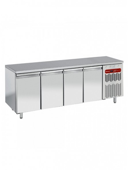 Table de congélation, ventilée, 4 portes EN 600x400