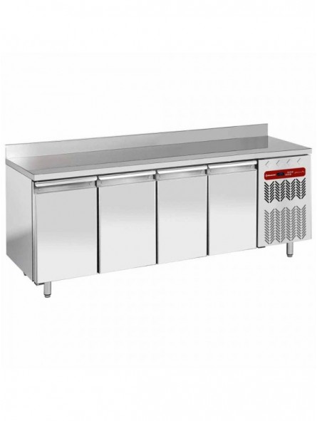 Wand  diepvriestafel, geventileerd, 4 deuren EN 600x400, 760 liter