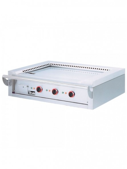Electric "Teppanyaki" plate, 3 areas (3x 4,7 kW), for the table -Top-