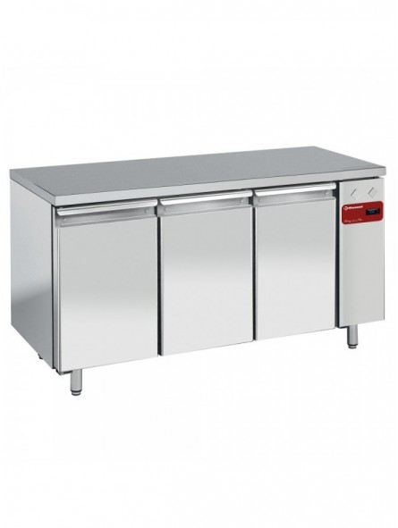 Freezing table, ventilated, 3 doors EN 600x400, (without group)