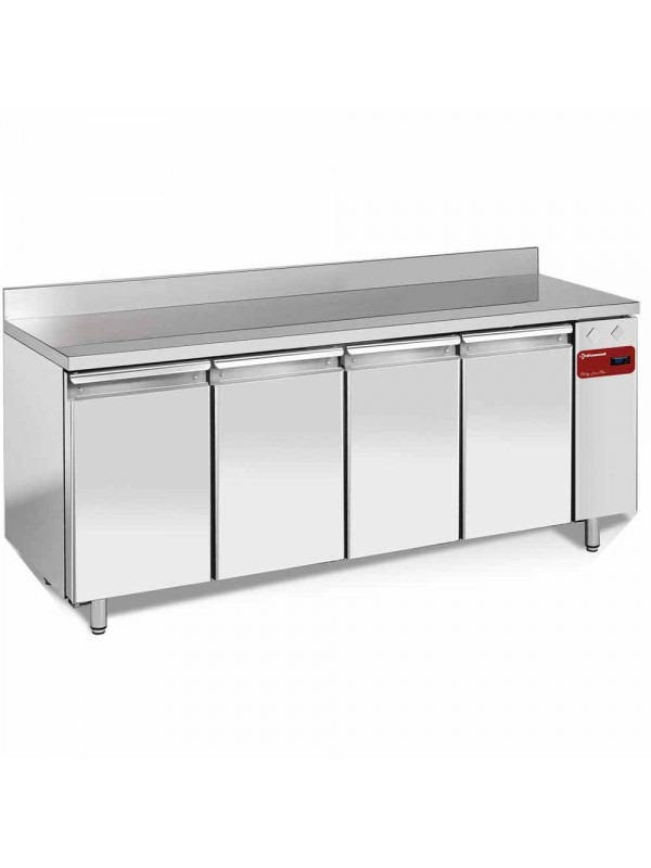Wand  diepvriestafel, geventileerd, 4 deuren EN 600x400, 760 liter (zonder groep)