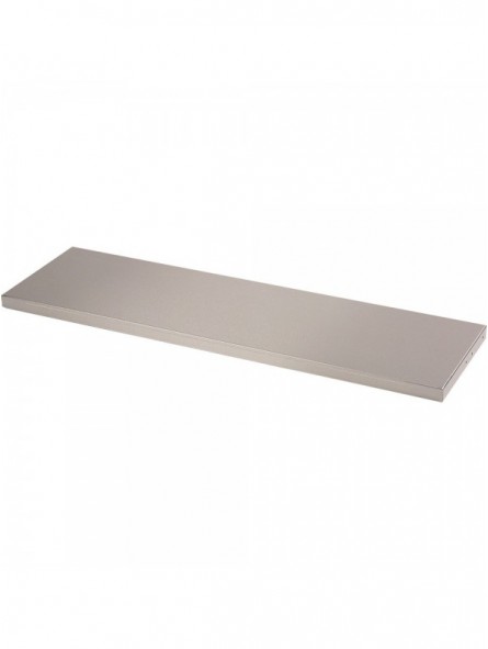 Upper or middle shelf superstructure, made of stainless steel