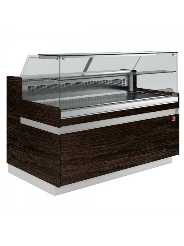 Refrigerated display counter EN & GN, low window, ventilated, without reserve