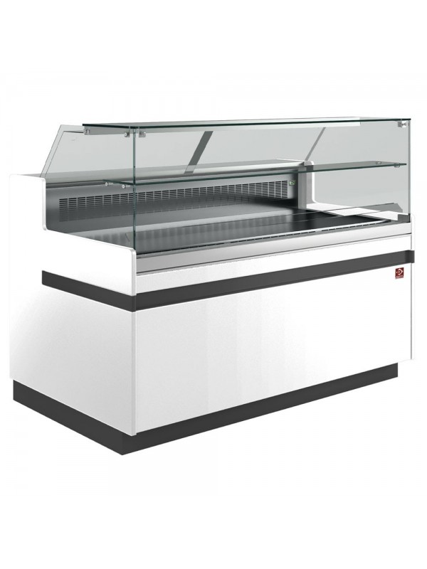 Refrigerated display counter EN & GN, low window, ventilated, without reserve
