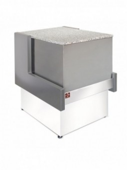 Cashier section 700 mm  - GREY/WHITE