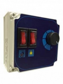 Speed variator, switch LED