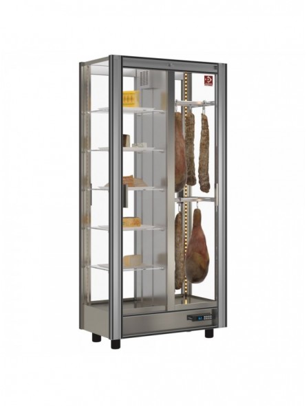 Vitrine réfrigérée charcuterie Lt. 530 - Traversant - Modulable