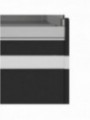 Configuration standard: Fronton en bois - NOIR MAT