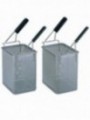 Set 2 cooker baskets 24,5lit., 2 handles (2x GN 1/2)