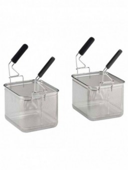 Set 2 baskets 40 Lt (2x GN 1/2) for pasta cooker