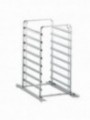 Plate loader on wheels 8x GN 1/1 (space 80 mm)