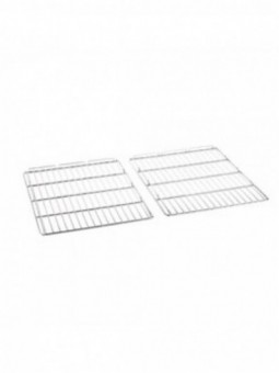 Kit of 2 grids GN 2/1 Inox AISI 304