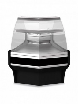 Open angle 45°, neutral, low glass - BLACK