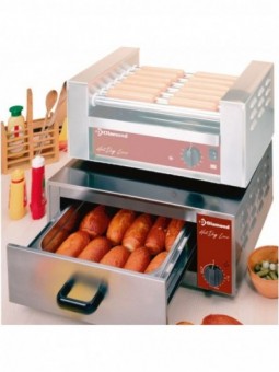 Bread-roll warmer "bun warmer"