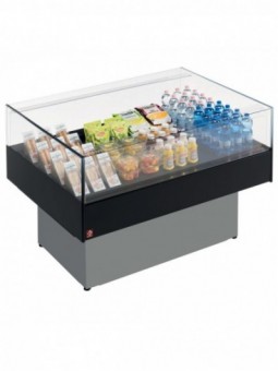 Panoramic self-service refrigerated counter - GREY/BLACK