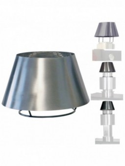Stainless steel chimney dome (CBQ-060 & CBQ-075)