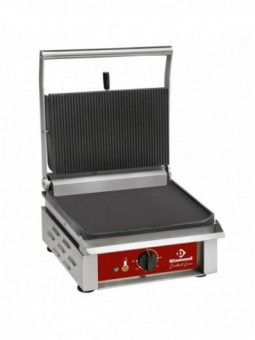 Contact grill MEDIUM, geëmailleerde platen