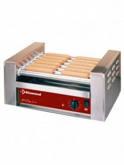 Sausages grill electric, 7 rollers