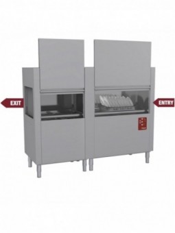 Lave-vaisselle à traction de paniers 200Pan/H