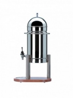 10-liter dispenser, cold milk, wooden base