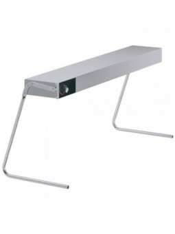 Food heater to put down, with support, 460 mm