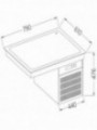 Refrigerated top element 2x GN 1/1