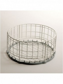 Panier rond pour verres Ø400 mm - Rilsan