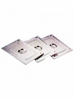lLid stainless steel with handle standard 1/3
