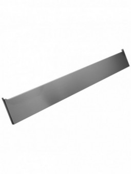 Stainless steel frontal plinth -400mm-