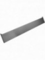 Frontal plinth in stainless steel, 800 mm