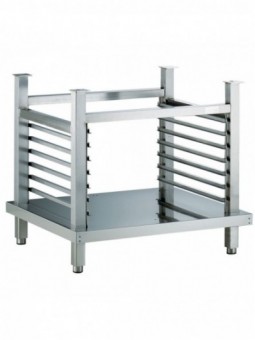 Undercarriage with plate structure, oven 10x GN 2/1