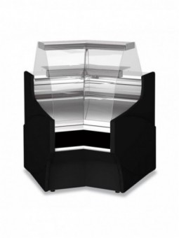 Closed angle 45°, neutral - BLACK