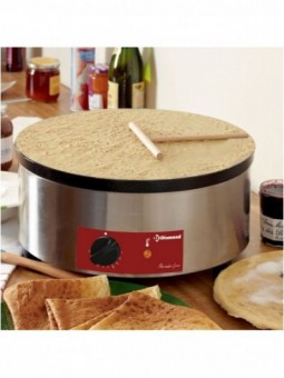 Crêpière haut rendement, électrique, Ø 400 mm "émaillée"