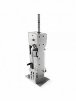 Verticale manuele worstenvuller in R.V.S., 12 liter