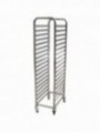 Plate trolley 20x GN 1/1, space 75 mm