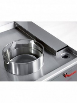 Wok stove 3 burners with water curtain