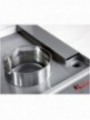 Wok stove 3 burners with water curtain