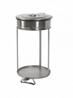 Chariot porte-sacs poubelles