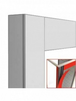 Deco display 216Lt. white matt - magnetic