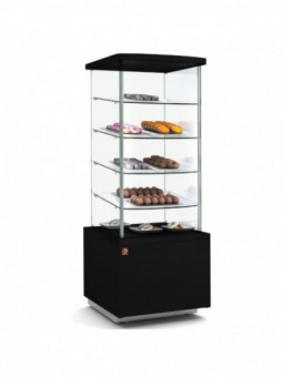 Neutral cabinet with high display window - BLACK