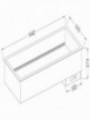 Element bain-marie 4 GN 1/1 - dried up - ventilated