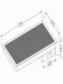 Vitroceramics element black 3x GN 1/1