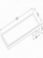 Vitroceramic element white 5x GN 1/1
